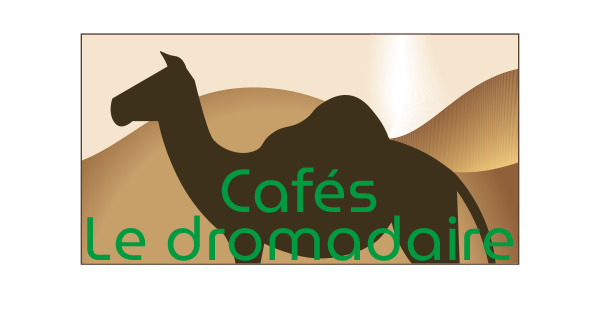 Cafés Le dromadaire.  À chaque café, une origine, une histoire.  Voyagez avec sens.
